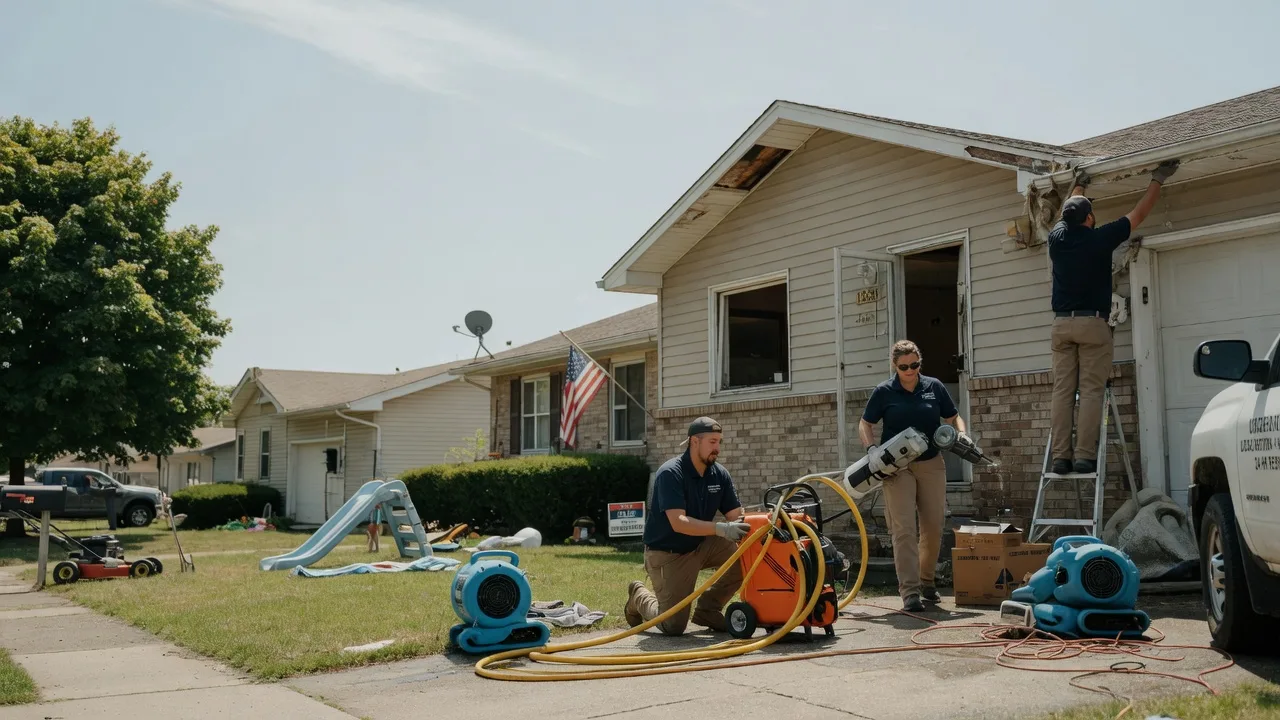 Water Damage Restoration in New Lebanon, OH near me